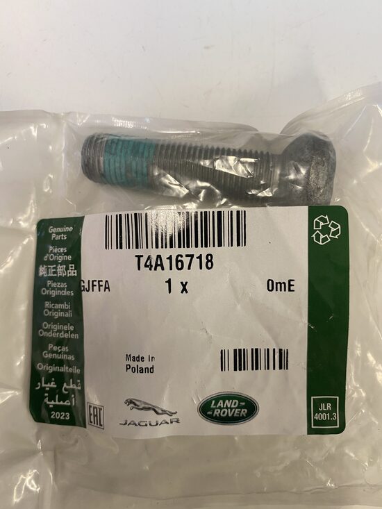 Rattalaagri kinnitus polt T4A16718 Jaguar Land Rover