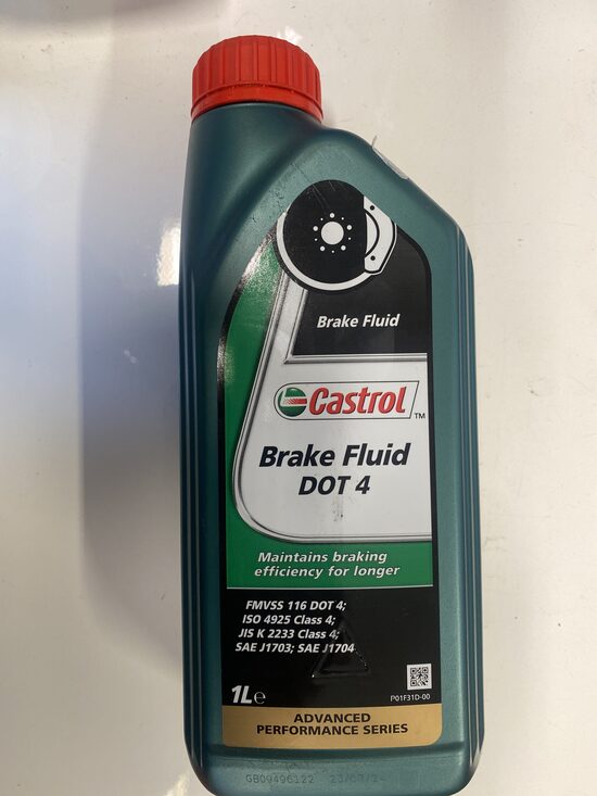 Pidurivedelik CASTROL BRAKE FLUID DOT 4